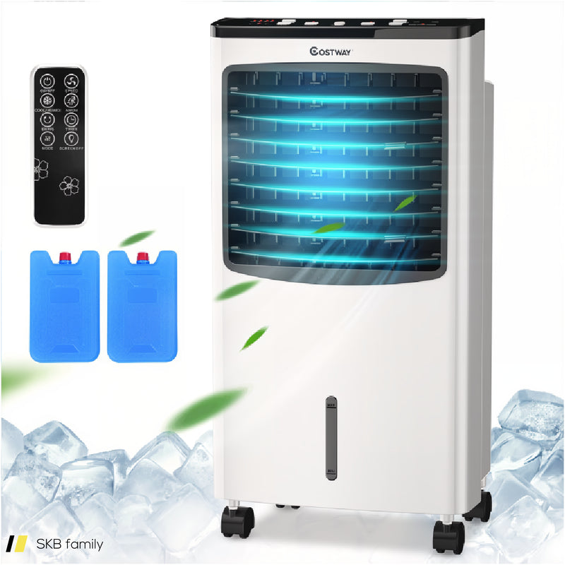 3-In-1 Portable Evaporative Air Conditioner Cooler With Remote Control For Home 240515-227529