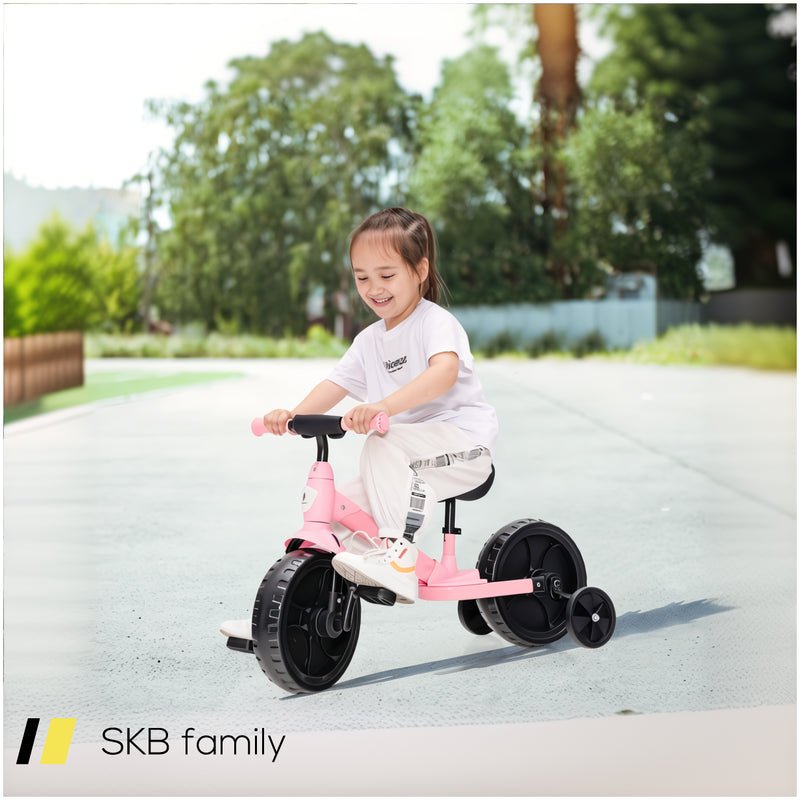 4-In-1 Toddler Tricycle With Training Wheels For 18 Months To 6 Years Old 240515-229081