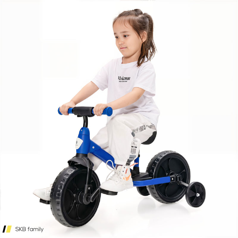 4-In-1 Toddler Tricycle With Training Wheels For 18 Months To 6 Years Old 240515-229081