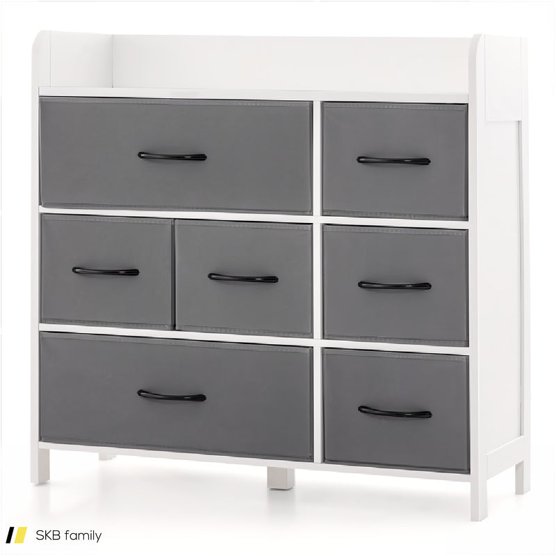 Fabric Dresser With 7 Drawers For Bedroom 240515-229131