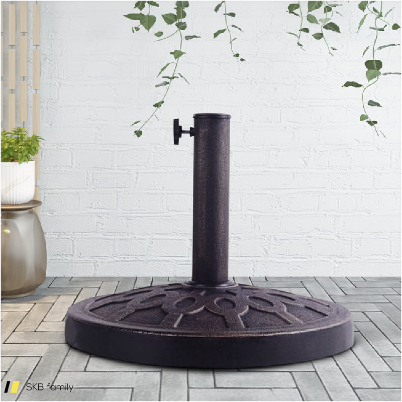 30lbs 18 Inches Heavy Duty Outdoor Patio Market Umbrella Base 240515-229150