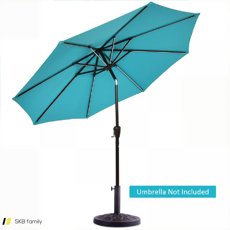 30lbs 18 Inches Heavy Duty Outdoor Patio Market Umbrella Base 240515-229150