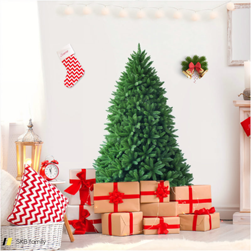 5 Feet Artificial Fir Christmas Tree With 600 Branch Tips 240515-229155