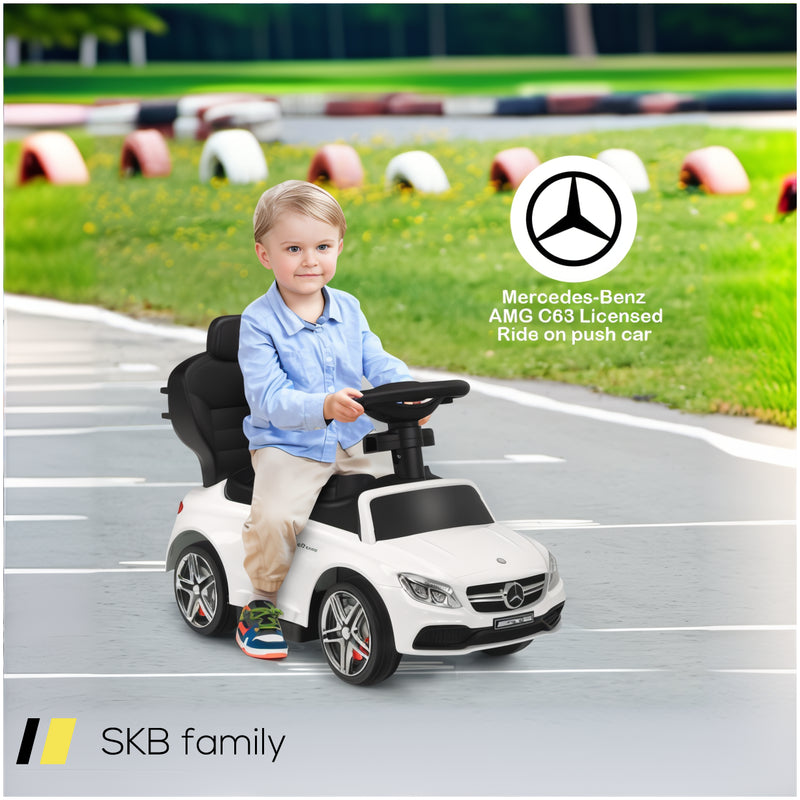 3-In-1 Mercedes Benz Ride-On Toddler Sliding Car 240515-229157