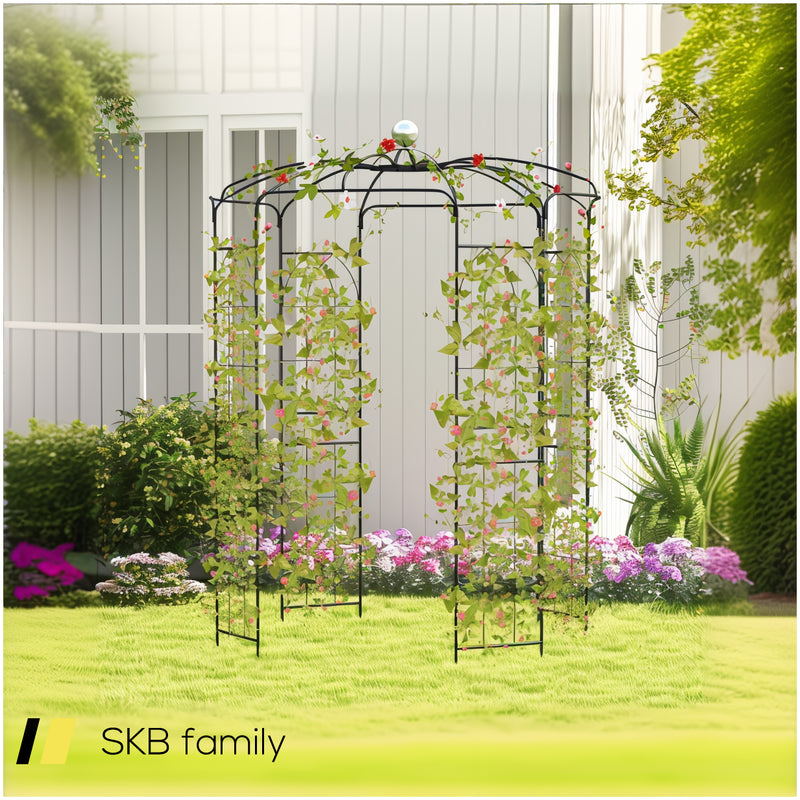 Birdcage Shape Gazebo For Climbing Plants And Wedding Ceremony Decoration 240515-229165