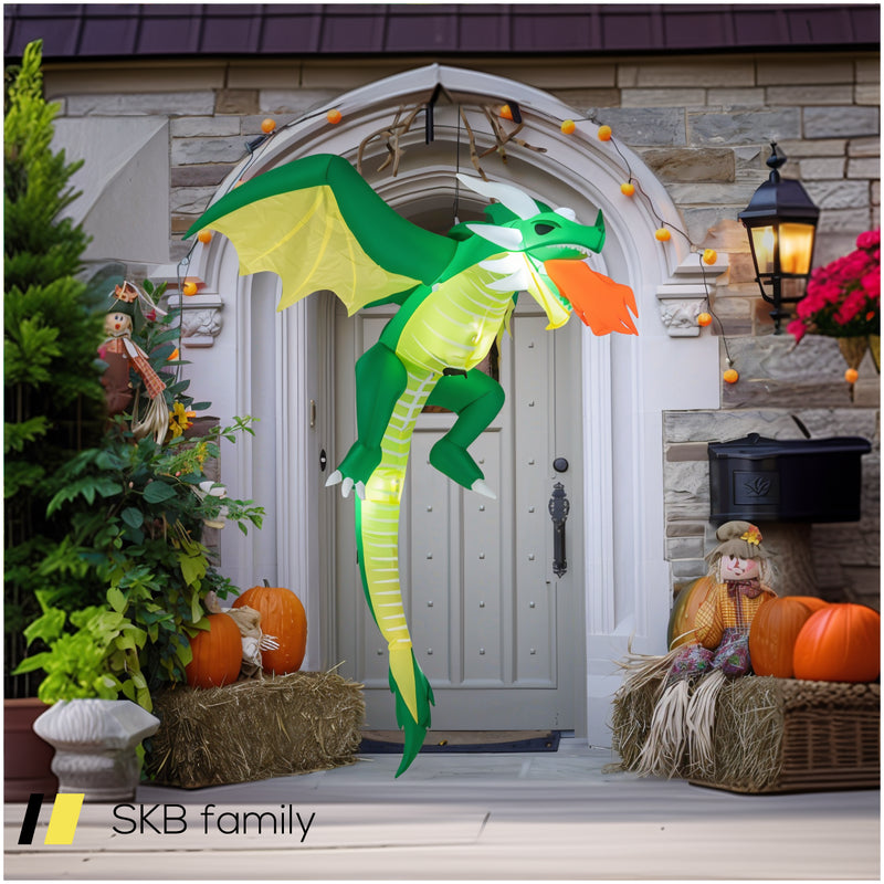 5 Feet Hanging Halloween Inflatable Dragon 240515-229230