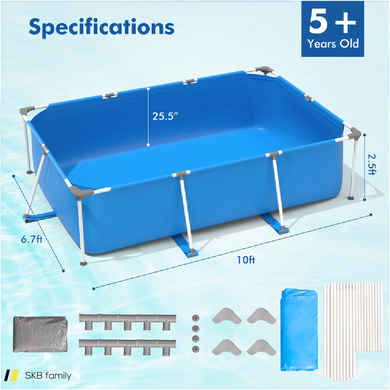 Above Ground Swimming Pool With Pool Cover 240515-229238