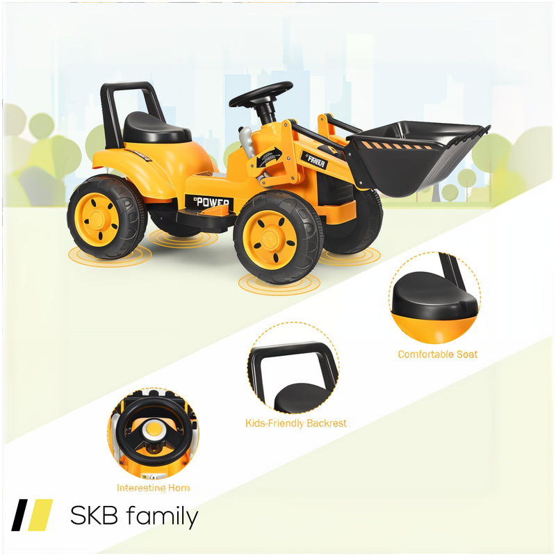 6v Battery Powered Kids Ride On Excavator 240515-229240