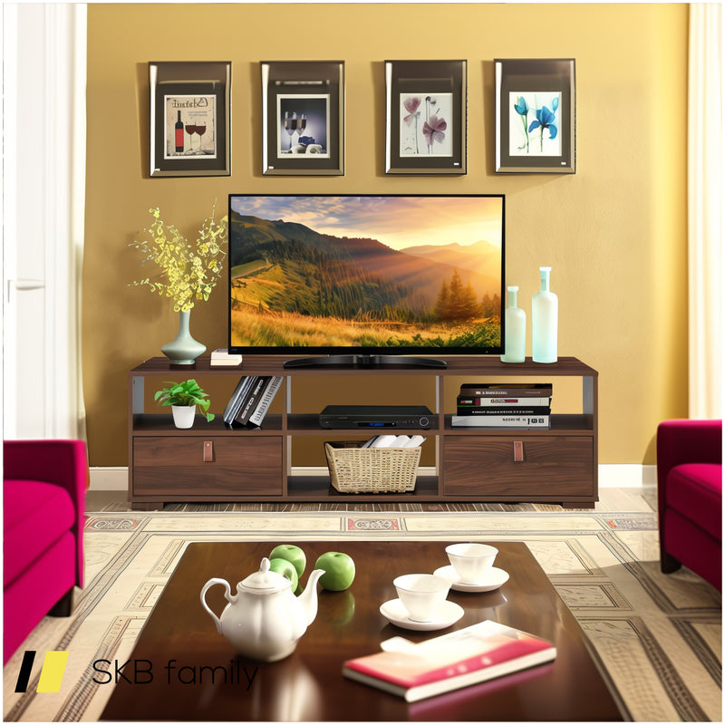 Tv Stand Entertainment Media Center Console For Tv'S Up To 60 Inch With Drawers 240515-229243