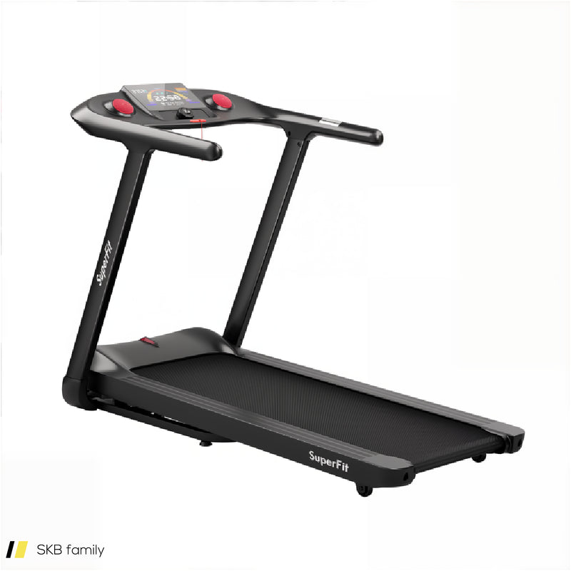 4.75hp Folding Treadmill With Preset Programs Touch Screen Control 240615-229261