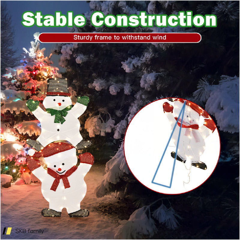 54 Inch Snowman Xmas Decorations With Ul Certified Plug 240615-229278