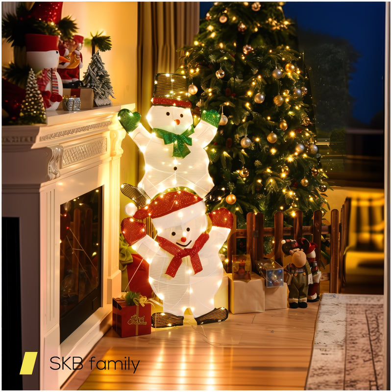 54 Inch Snowman Xmas Decorations With Ul Certified Plug 240615-229278