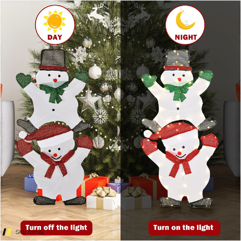 54 Inch Snowman Xmas Decorations With Ul Certified Plug 240615-229278