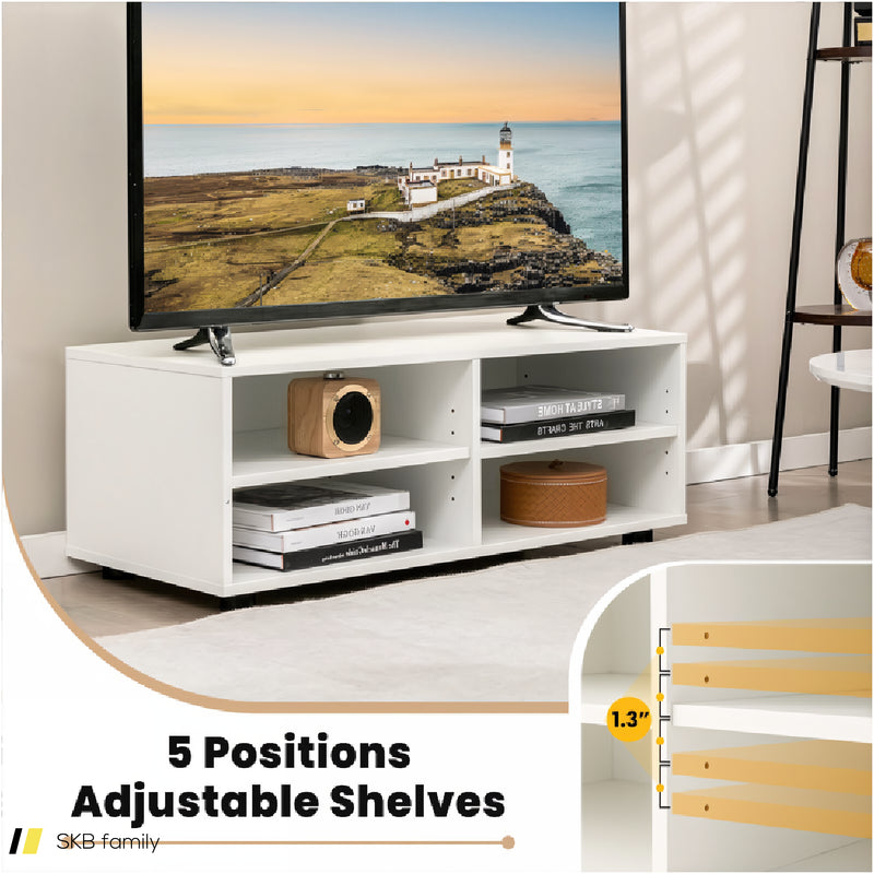 4-Cube Tv Stand For Tv Up To 45 Inch With 5 Positions Adjustable Shelves 240615-229285