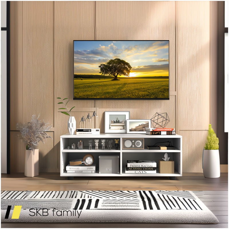 4-Cube Tv Stand For Tv Up To 45 Inch With 5 Positions Adjustable Shelves 240615-229285