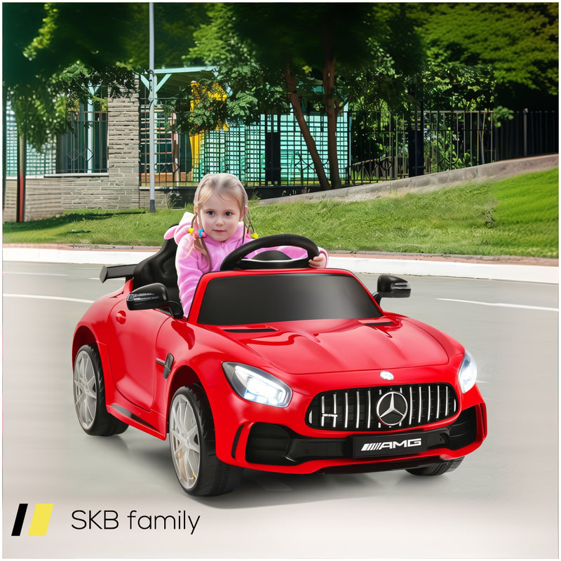 12v Licensed Mercedes Benz Kids Ride On Car With 3 Speed Levels 240615-229293