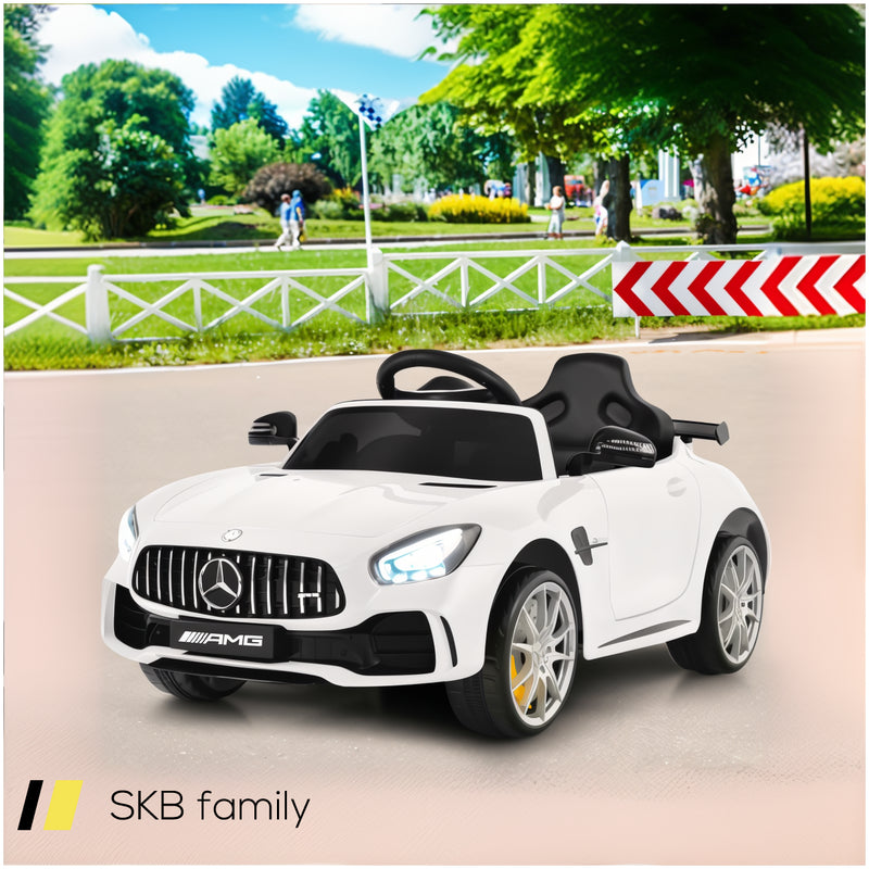 12v Licensed Mercedes Benz Kids Ride On Car With 3 Speed Levels 240615-229293