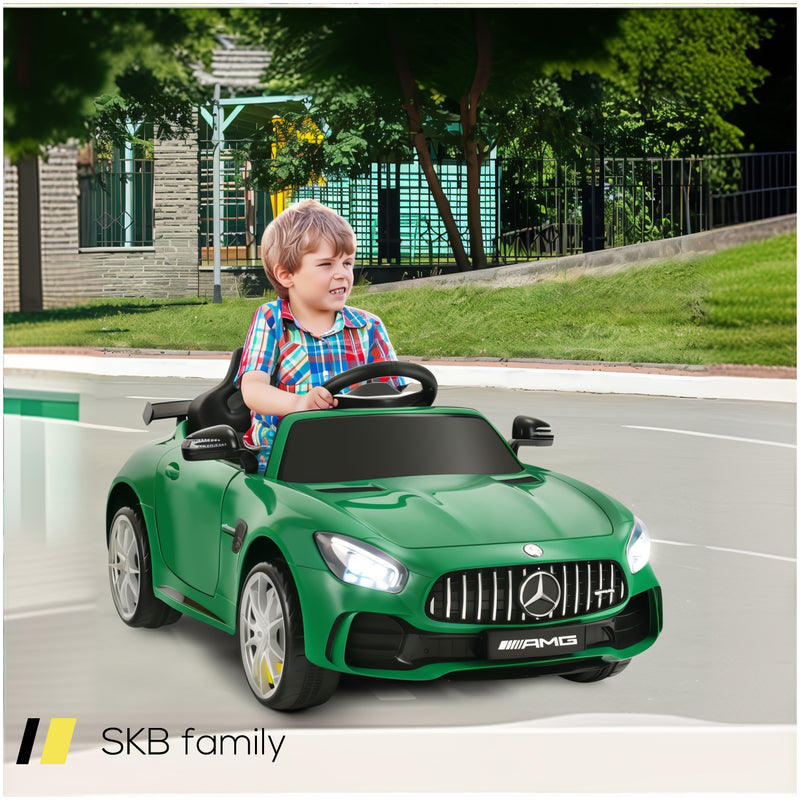 12v Licensed Mercedes Benz Kids Ride On Car With 3 Speed Levels 240615-229293