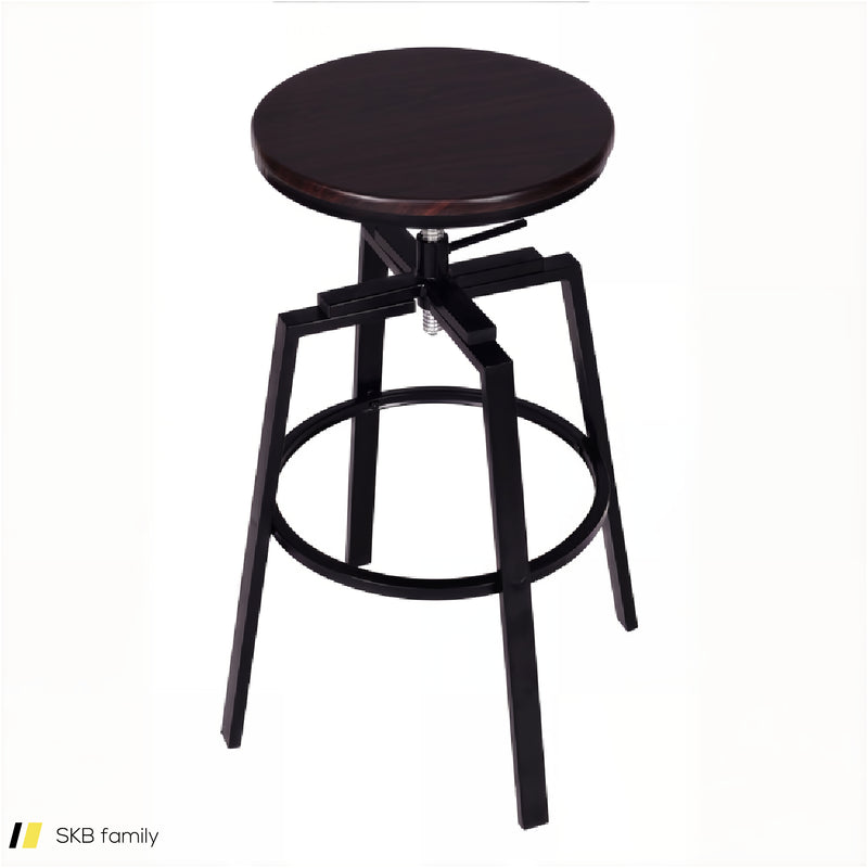 Set Of 2 Adjustable Vintage Bar Stool 240615-229312