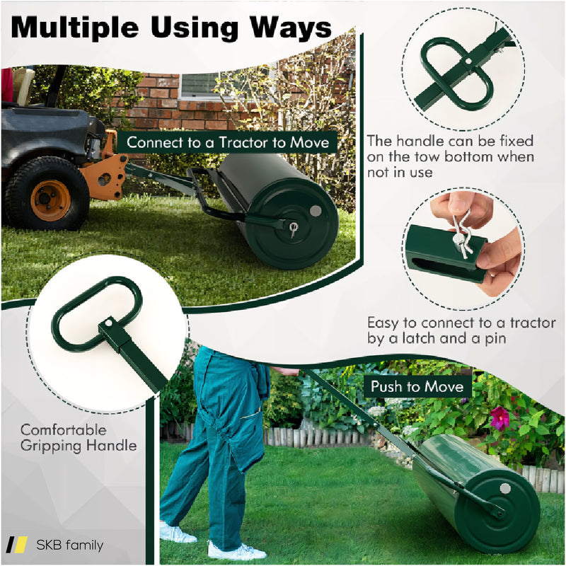 39 Inch Wide Push/Tow Lawn Roller 240615-229325