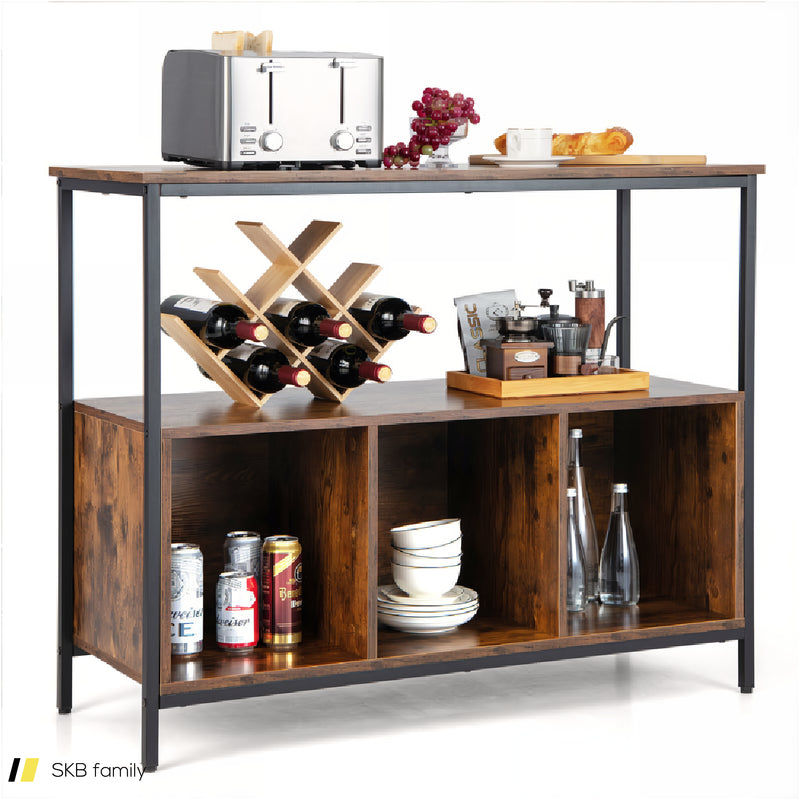 Modern Kitchen Buffet Sideboard With 3 Compartments 240615-229342