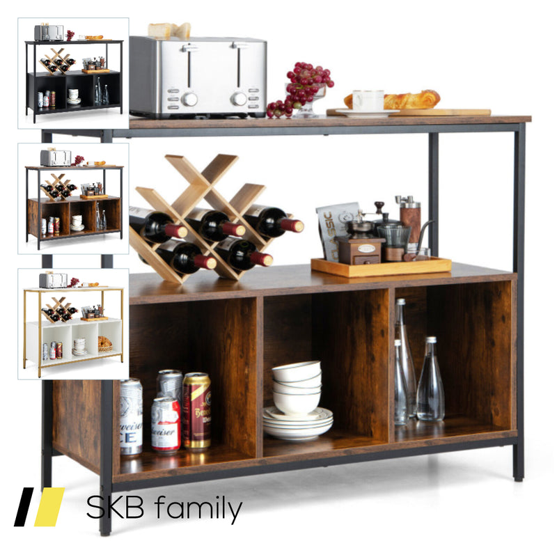 Modern Kitchen Buffet Sideboard With 3 Compartments 240615-229342