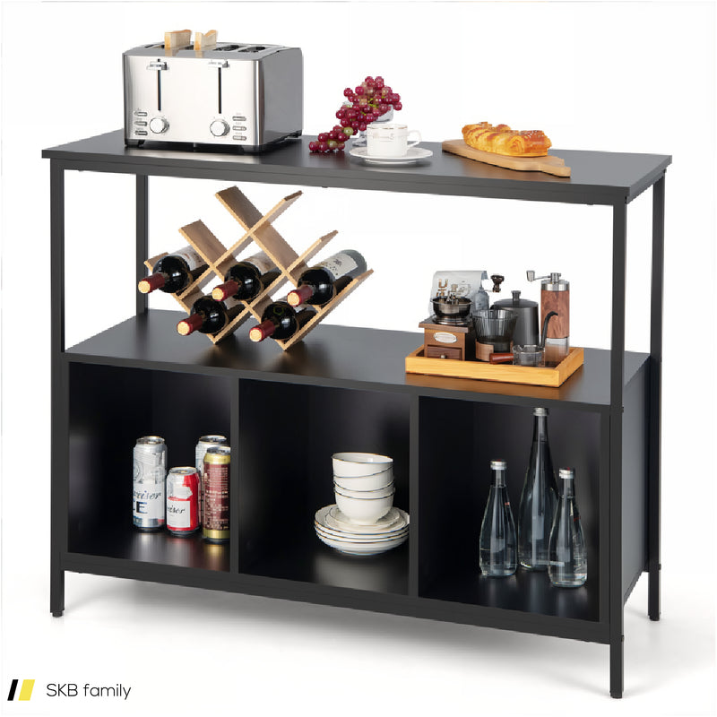 Modern Kitchen Buffet Sideboard With 3 Compartments 240615-229342