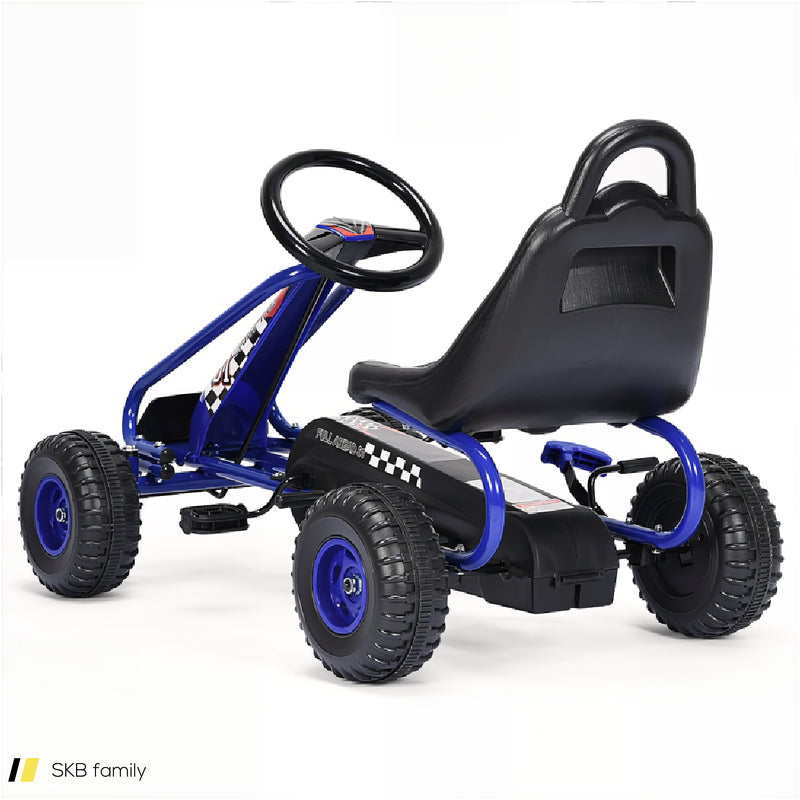 4 Wheel Pedal Powered Ride On Car With Adjustable Seat 240615-229353