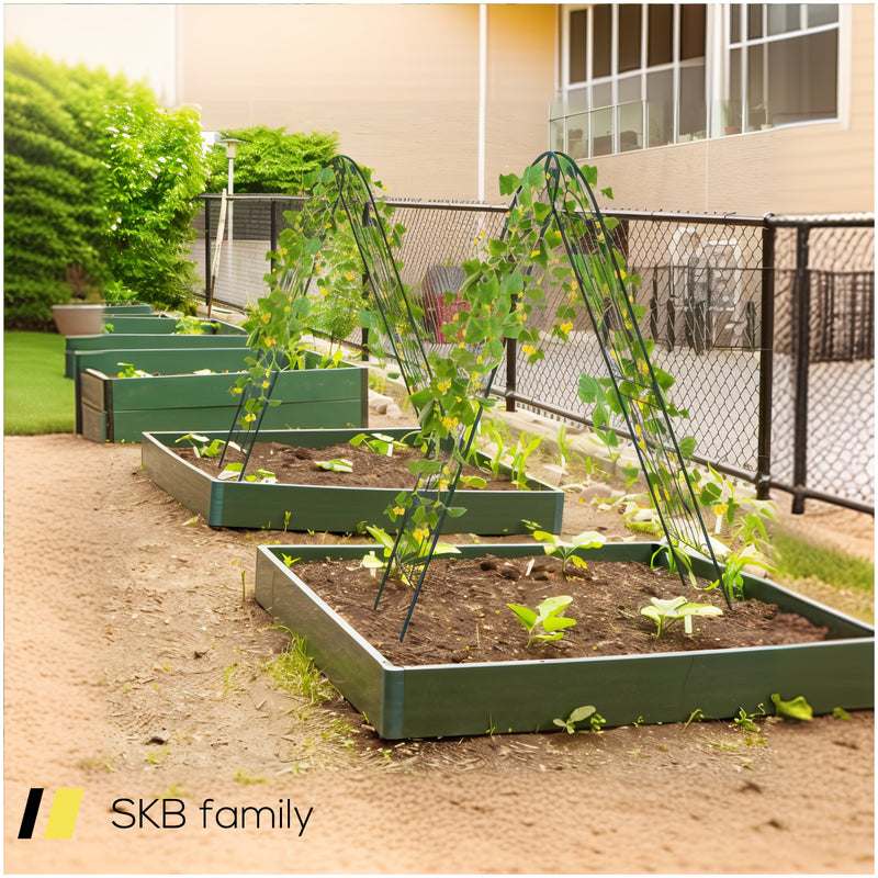 4 Pack 71 X 20 Inches Metal Garden Trellis For Climbing Plants 240615-229354