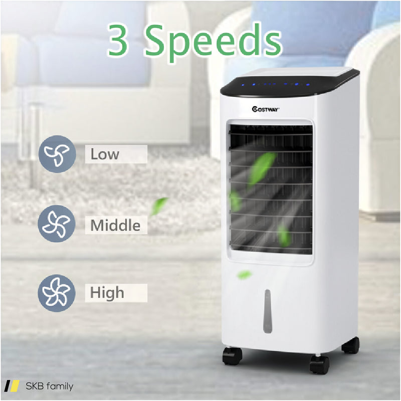 Evaporative Portable Air Cooler Fan Humidifier With Remote Control For Home And Office 240615-229356