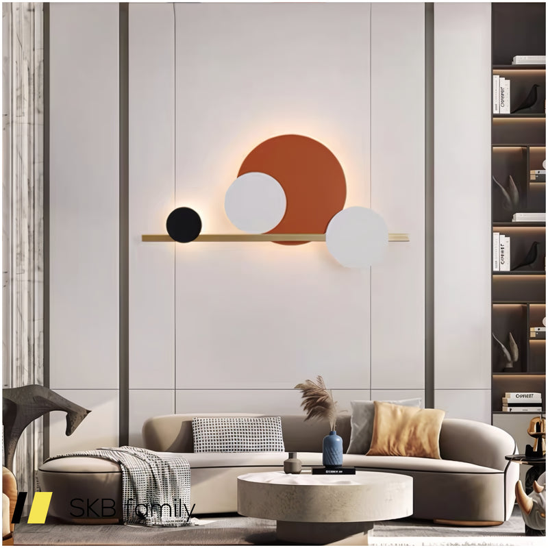 Wall Lights Figure Circles Lamp 240514-229949"