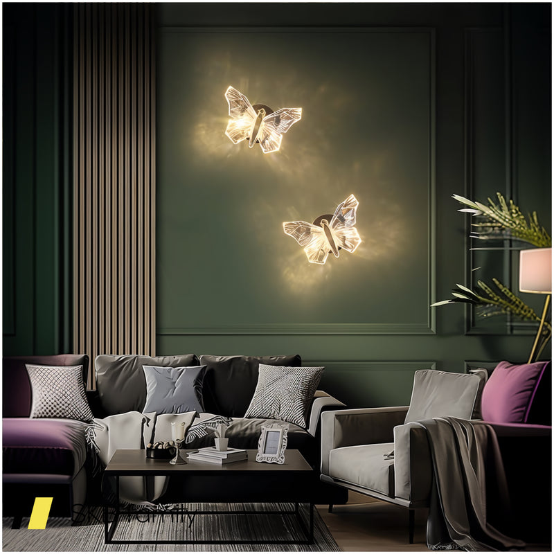 **Wall Lights Butterflies 240514-229958**"