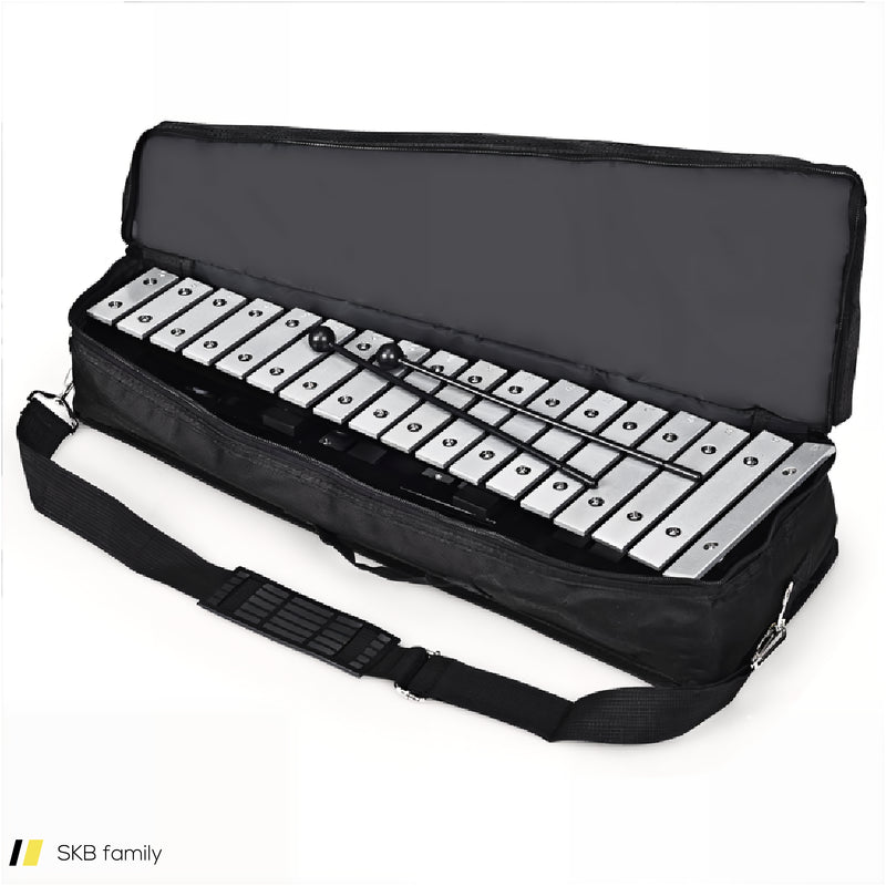 Foldable Aluminum Glockenspiel Xylophone 30 Note With Bag 240515-230811