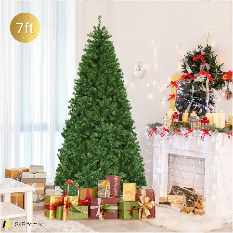 4/5/6/7/8/9 Feet Artificial Premium Hinged Christmas Tree 240515-230817