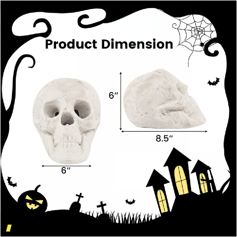 Halloween Fire Pit Skull Halloween Decoration 240515-230818