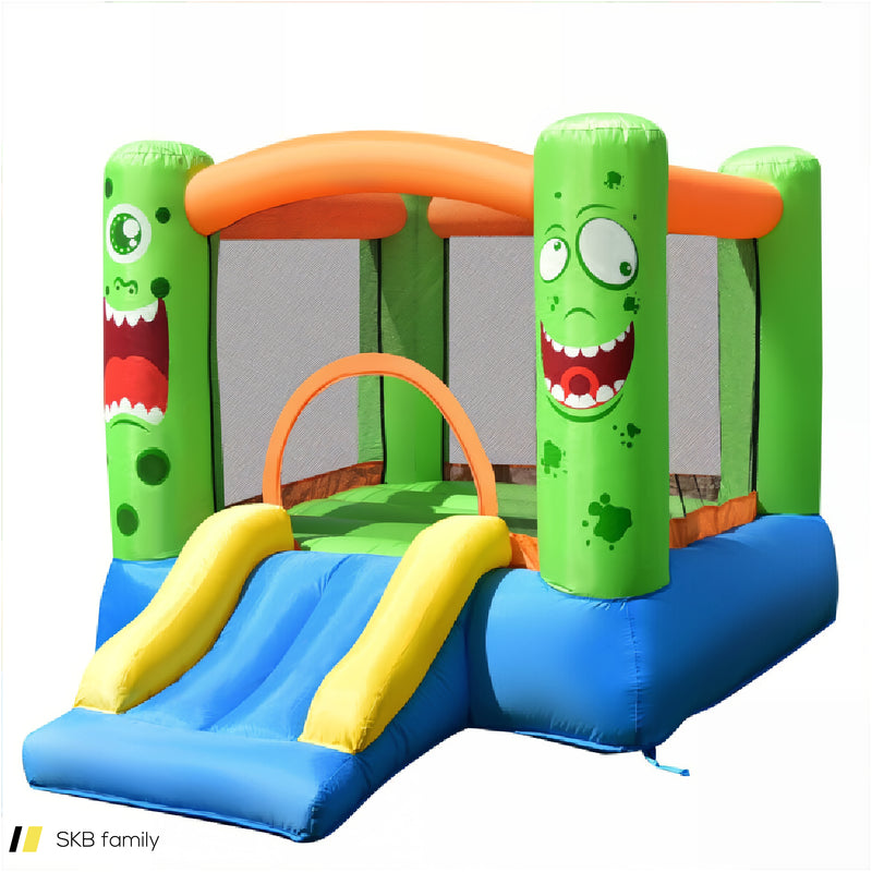 Inflatable Bounce House Jumper Castle Kid'S Playhouse Without Blower 240615-230917