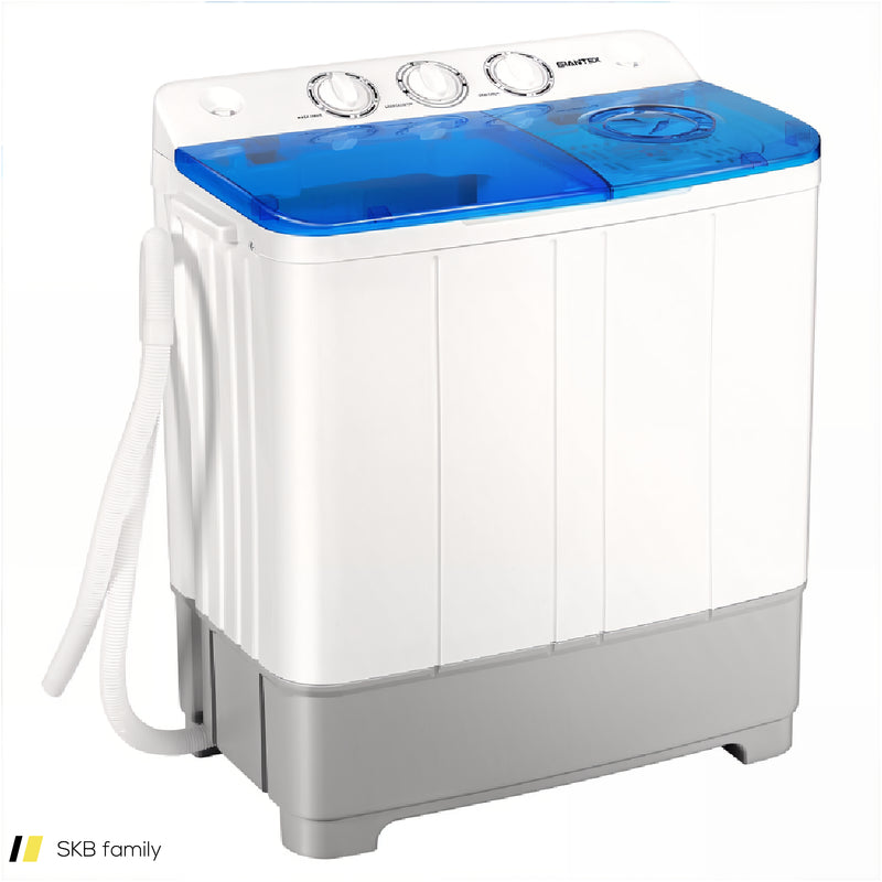 2-In-1 Portable 22lbs Capacity Washing Machine With Timer Control 240615-230937