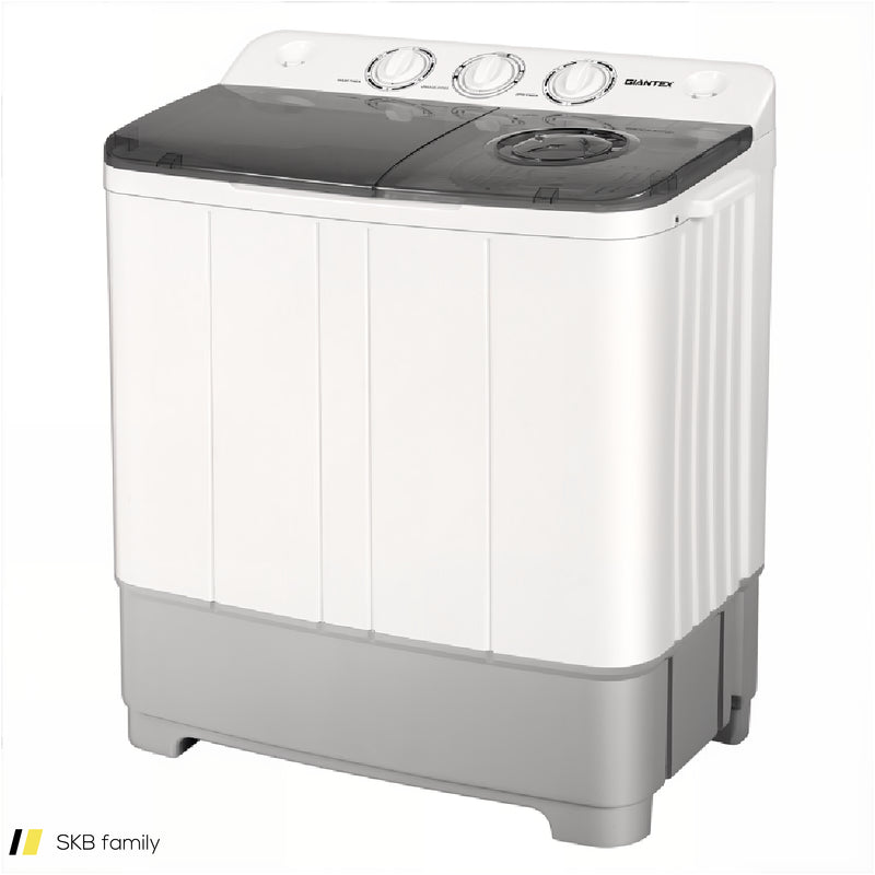 2-In-1 Portable 22lbs Capacity Washing Machine With Timer Control 240615-230937