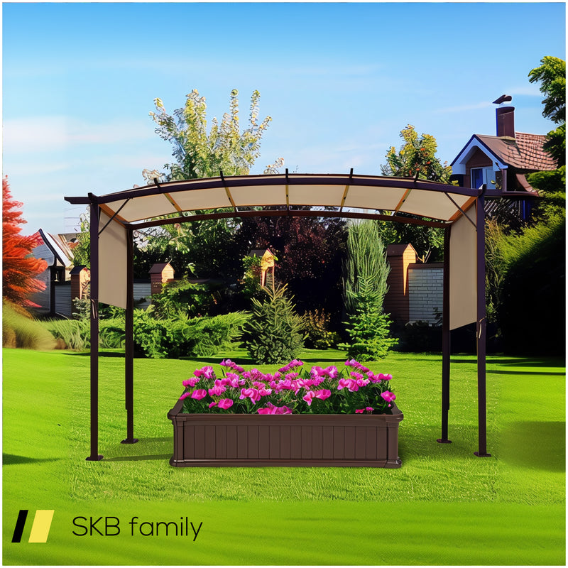 Outdoor Canopy Shade Cover With Copper Grommets & 4 Straps 240615-230941